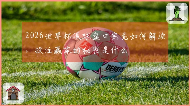 2026世界杯滚球盘口究竟如何解读，投注赢家的秘密是什么